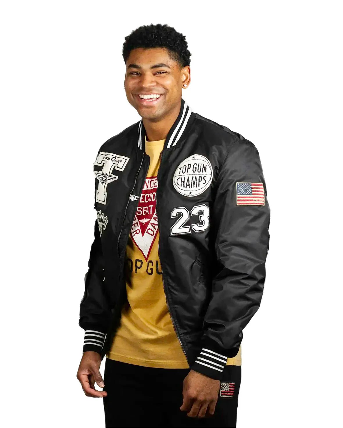 TOP GUN "FLYING LEGEND" LIGHTWEIGHT JACKET - Rare Leather