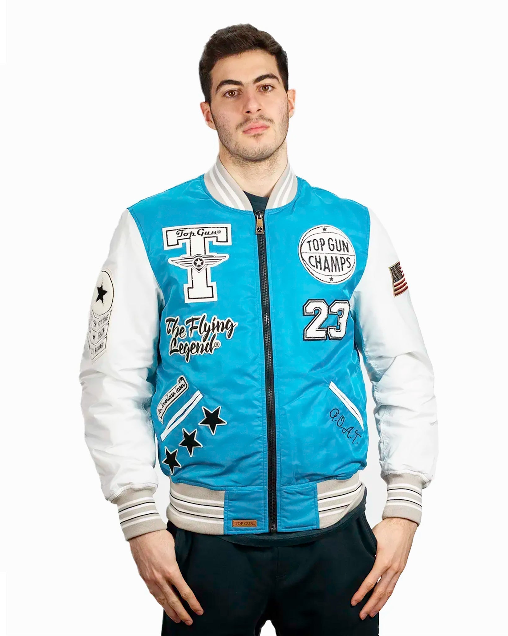 TOP GUN "FLYING LEGEND" LIGHTWEIGHT JACKET - Rare Leather