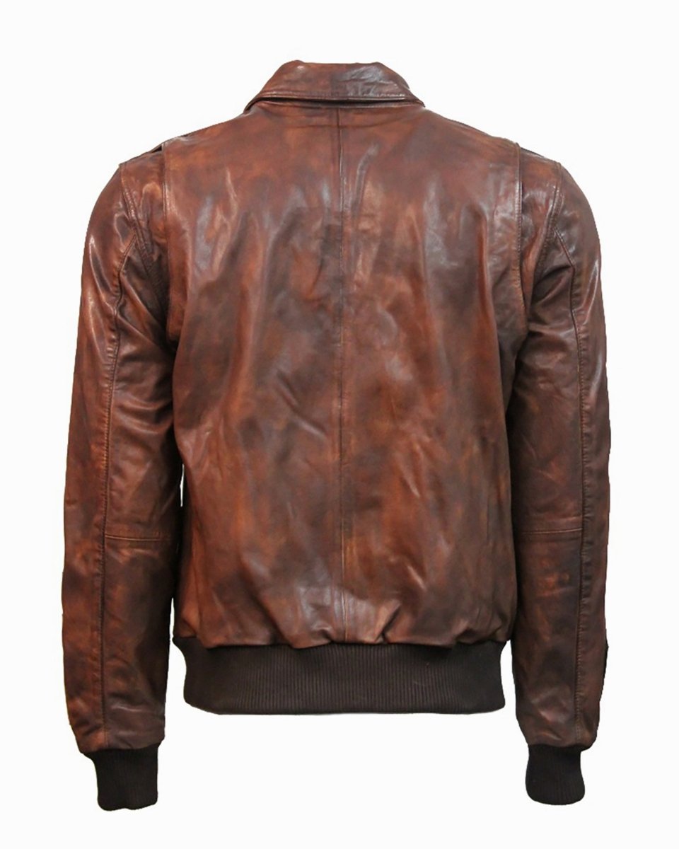 TOP GUN "FLYING TIGERS" LEATHER JACKET - Vox Leather