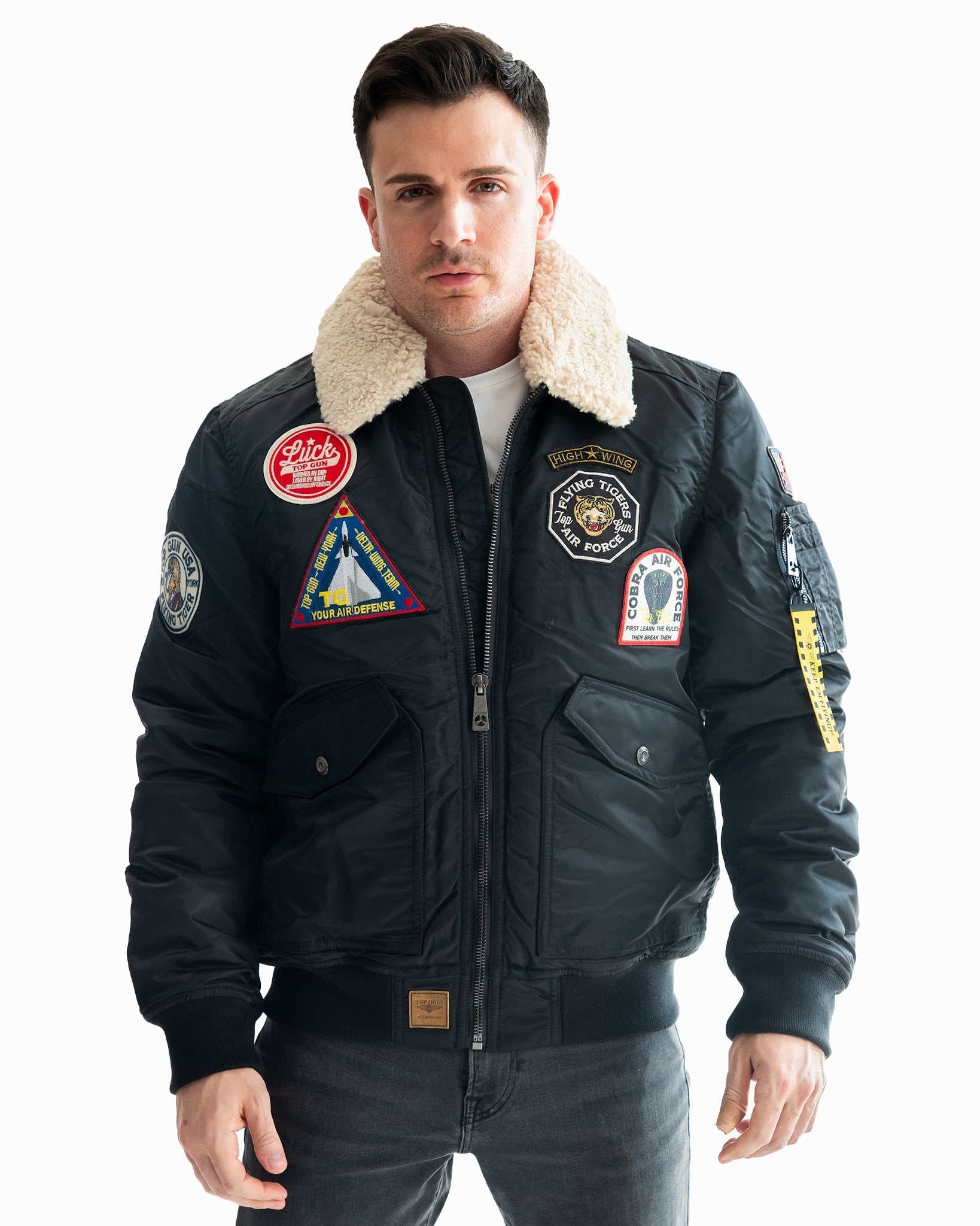 TOP GUN FORCE CW45 JACKET - Rare Leather