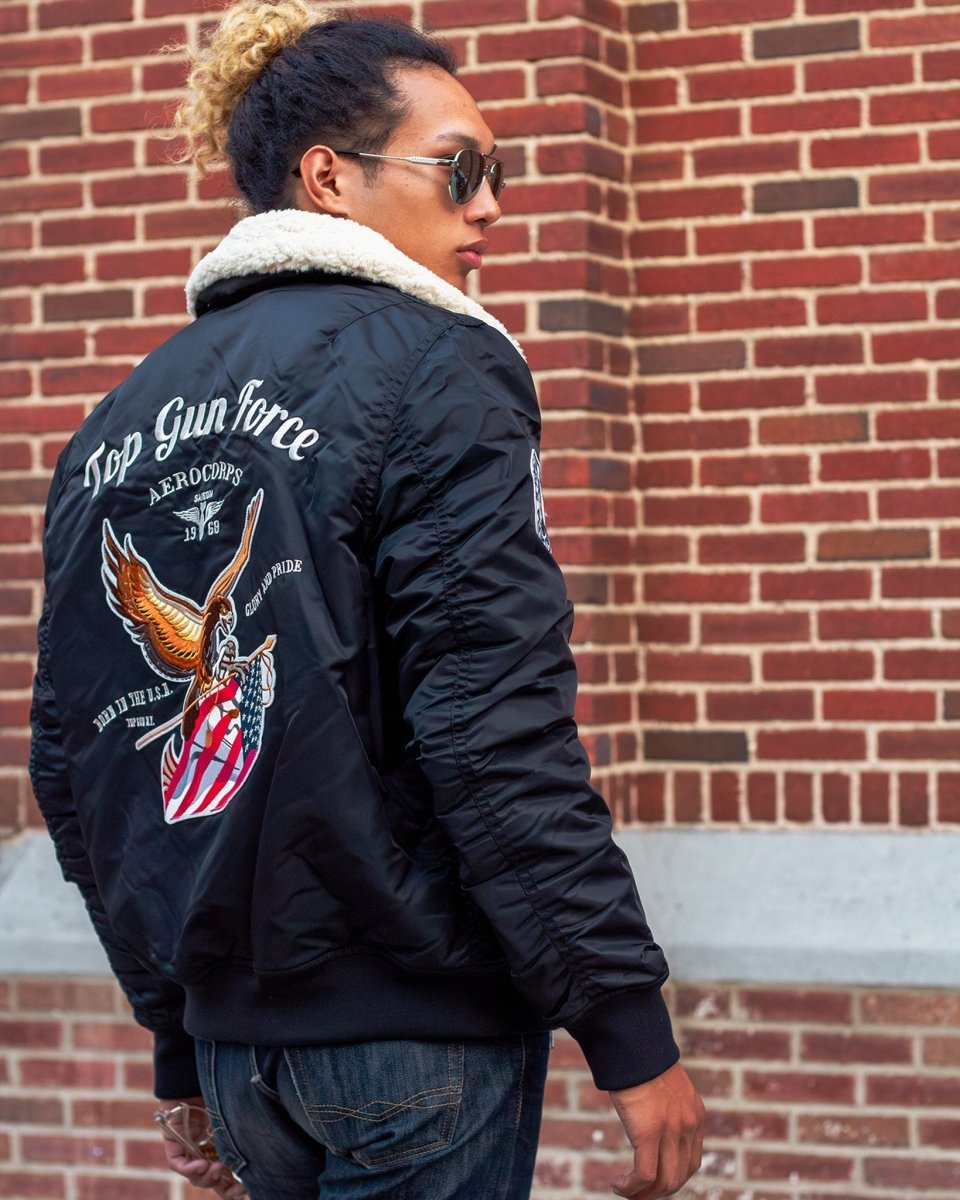 TOP GUN FORCE CW45 JACKET - Vox Leather