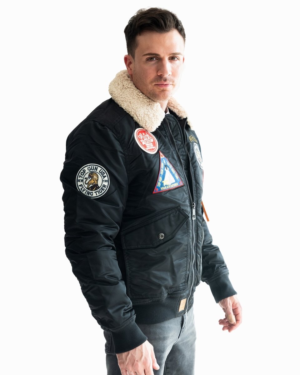 TOP GUN FORCE CW45 JACKET - Vox Leather