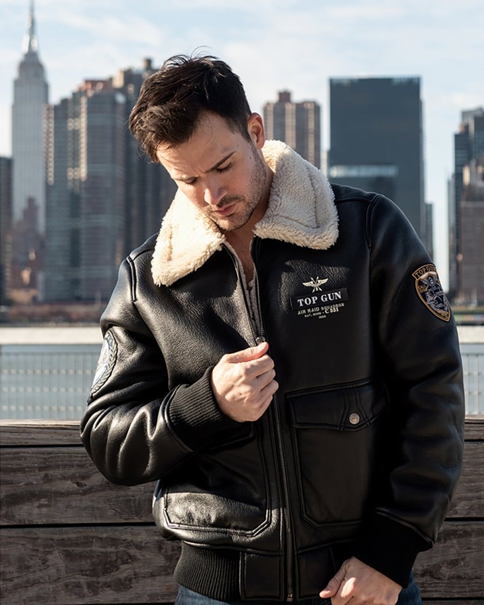 TOP GUN "INSIGNIA" JACKET - Vox Leather