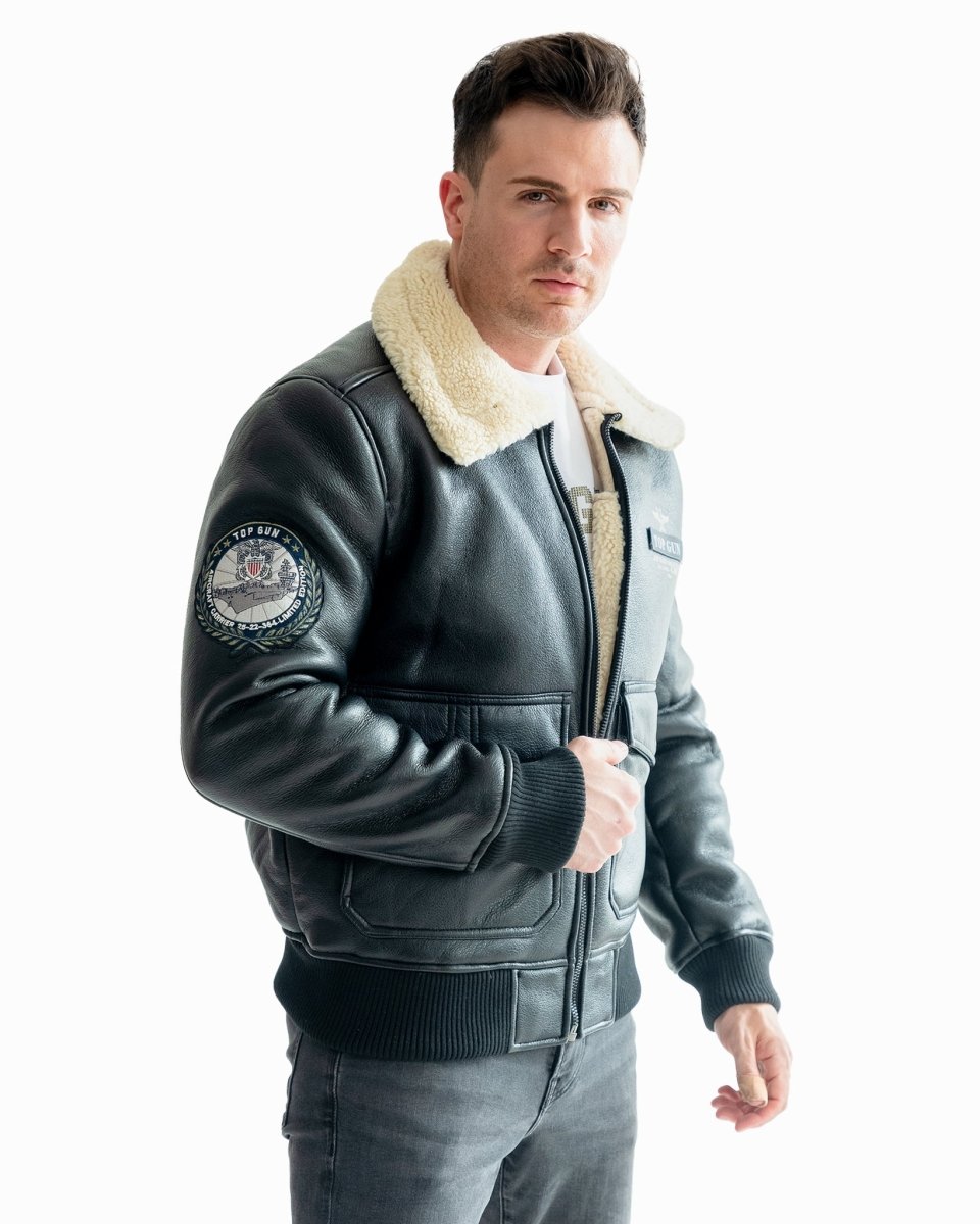 TOP GUN "INSIGNIA" JACKET - Vox Leather