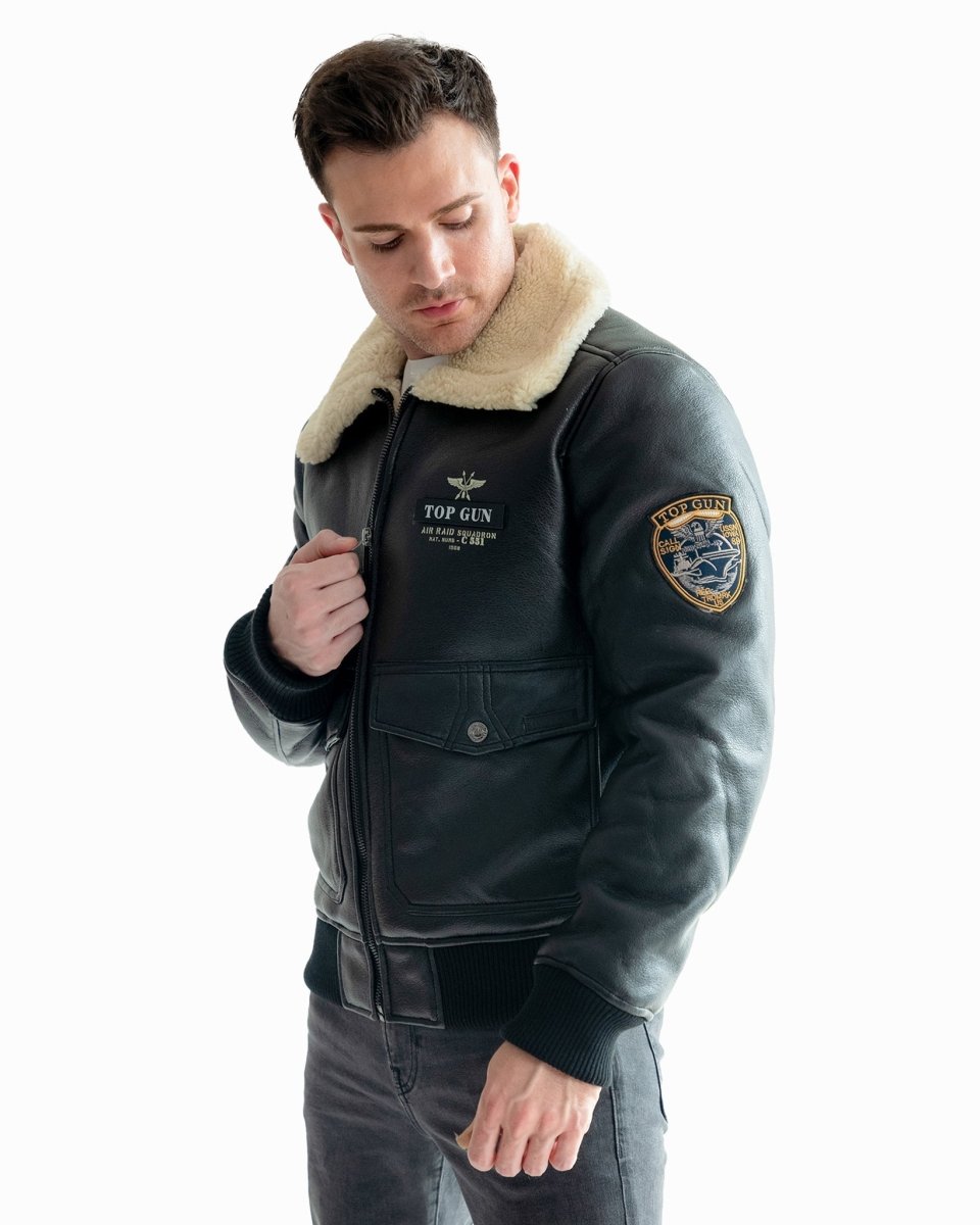 TOP GUN "INSIGNIA" JACKET - Vox Leather