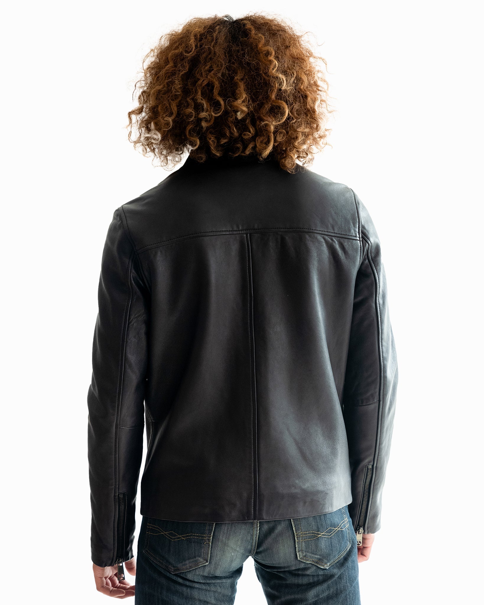 TOP GUN KEEP 'EM FLYING RACER LEATHER JACKET - Rare Leather