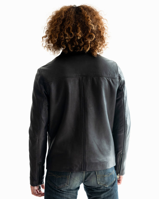 TOP GUN KEEP 'EM FLYING RACER LEATHER JACKET - Rare Leather