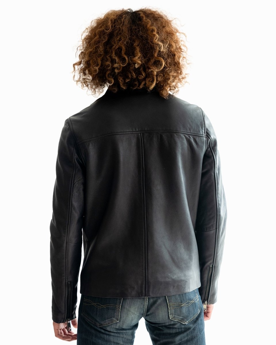 TOP GUN KEEP 'EM FLYING RACER LEATHER JACKET - Vox Leather