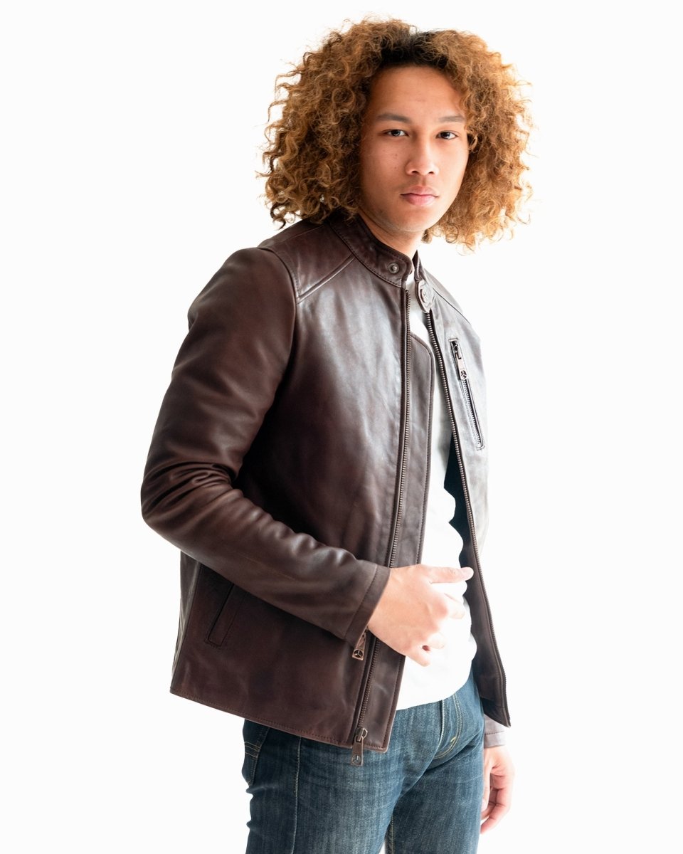 TOP GUN® KEEP 'EM FLYING RACER - Vox Leather