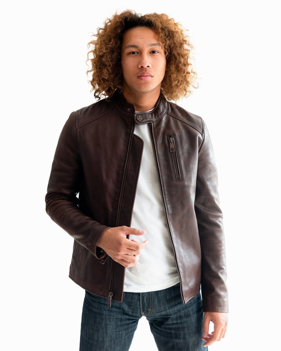 TOP GUN® KEEP 'EM FLYING RACER - Vox Leather