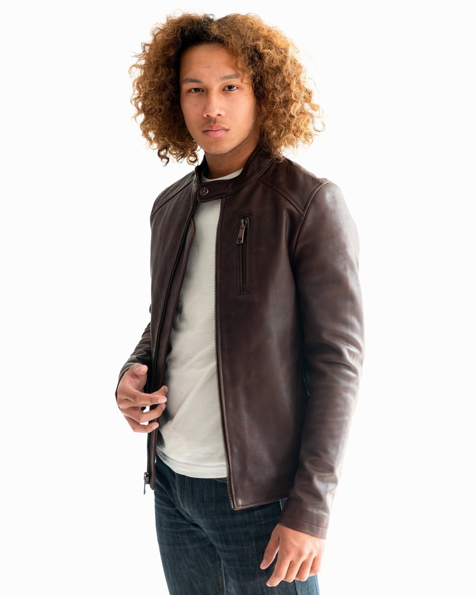 TOP GUN® KEEP 'EM FLYING RACER - Vox Leather
