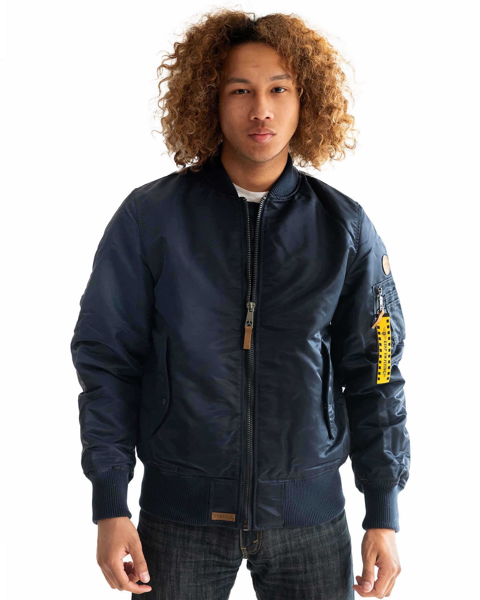 TOP GUN MA - 1 BOMBER JACKET - Rare Leather