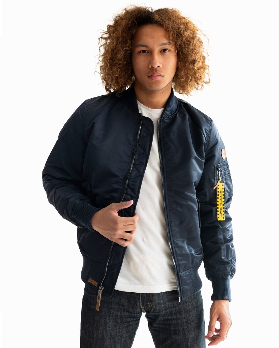 TOP GUN MA-1 BOMBER JACKET - Vox Leather