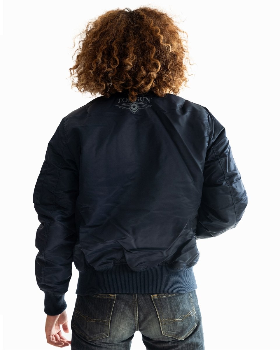 TOP GUN MA-1 BOMBER JACKET - Vox Leather