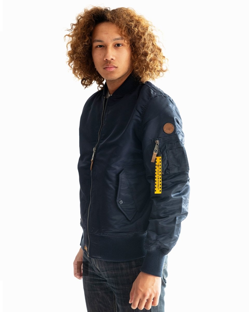 TOP GUN MA-1 BOMBER JACKET - Vox Leather