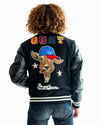 TOP GUN® MEN'S "GOAT" VARSITY JACKET - Rare Leather