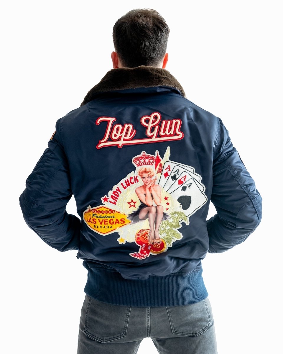 TOP GUN MEN'S "VEGAS" CW45 JACKET - Vox Leather