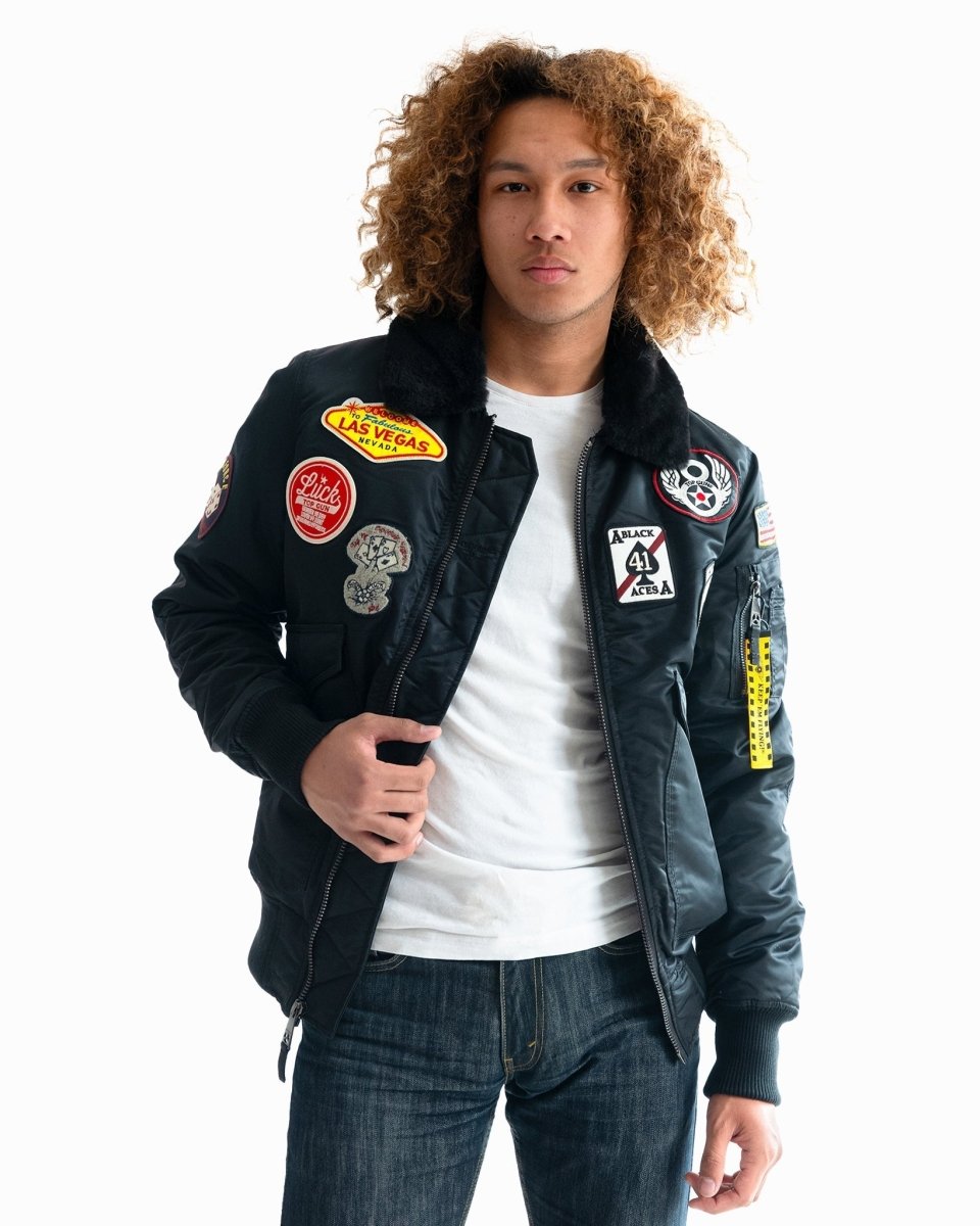 TOP GUN MEN'S "VEGAS" CW45 JACKET - Vox Leather