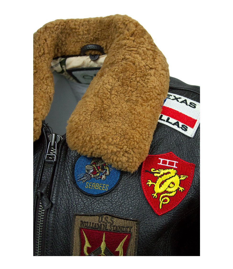 TOP GUN MISS TG1 SIGNATURE SERIES JACKET - Rare Leather