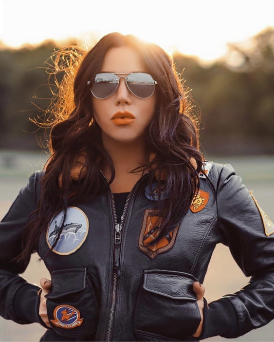 TOP GUN MISS TG1 SIGNATURE SERIES JACKET - Vox Leather