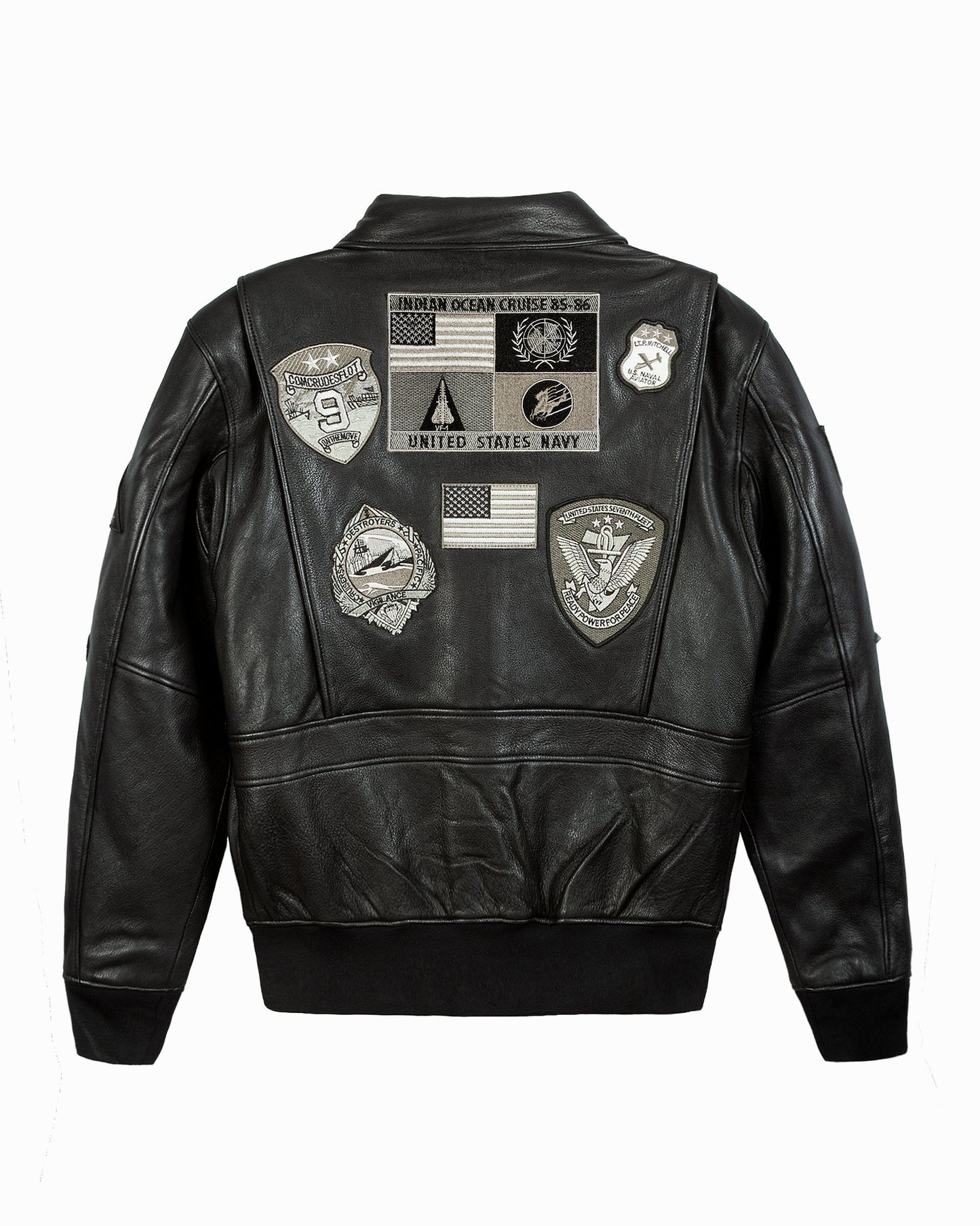 TOP GUN OFFICIAL SIGNATURE SERIES LEATHER JACKET - Rare Leather