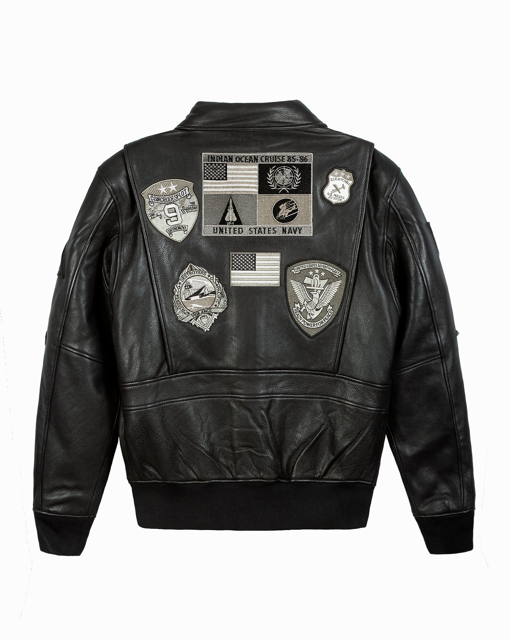 TOP GUN OFFICIAL SIGNATURE SERIES LEATHER JACKET - Rare Leather