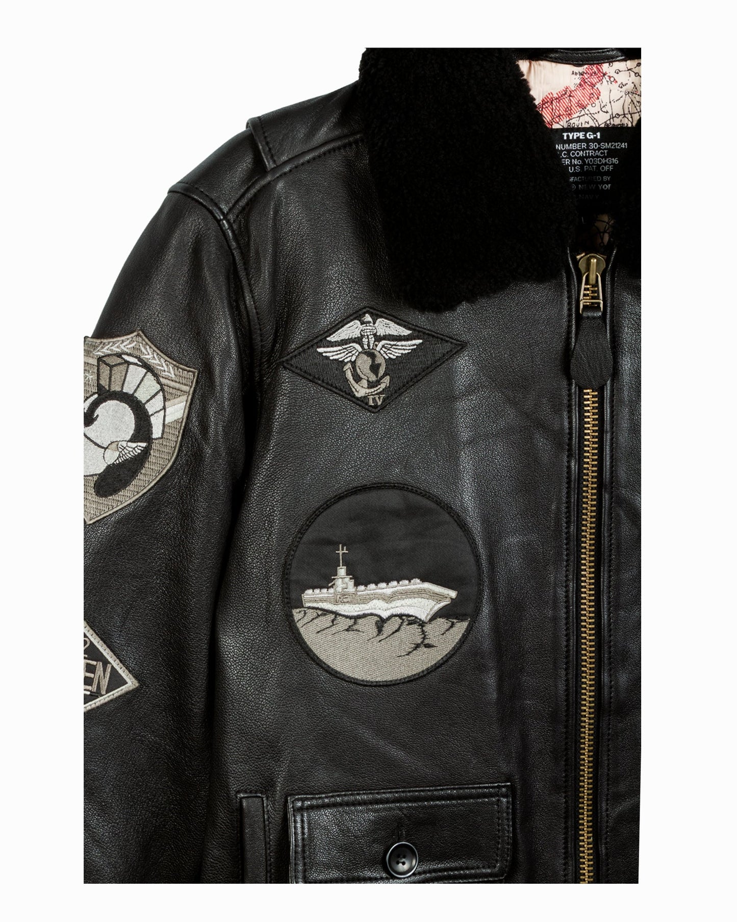 TOP GUN OFFICIAL SIGNATURE SERIES LEATHER JACKET - Rare Leather