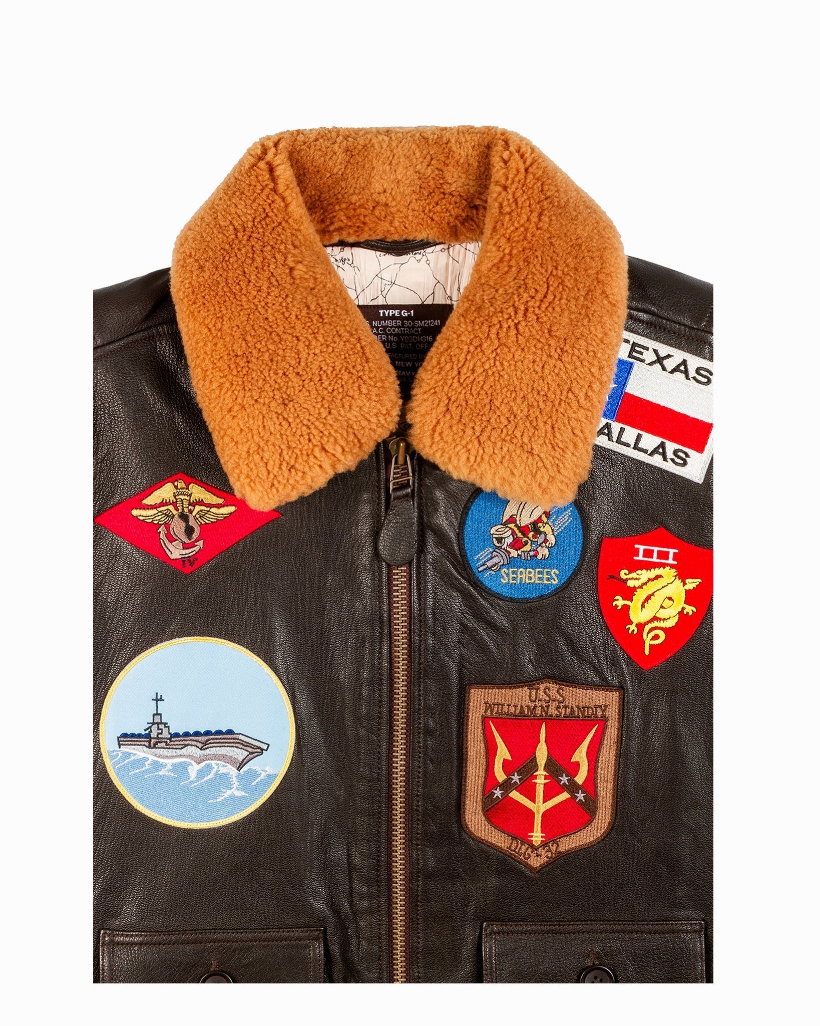 TOP GUN OFFICIAL SIGNATURE SERIES LEATHER JACKET - Rare Leather