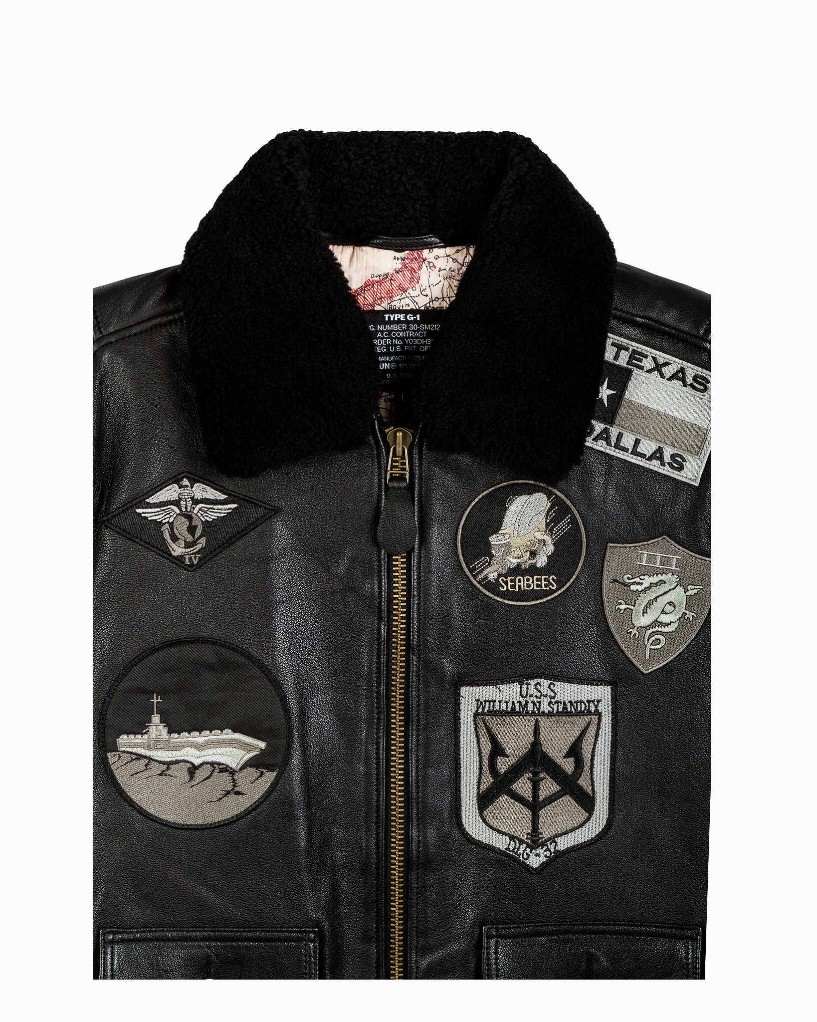 TOP GUN OFFICIAL SIGNATURE SERIES LEATHER JACKET - Rare Leather