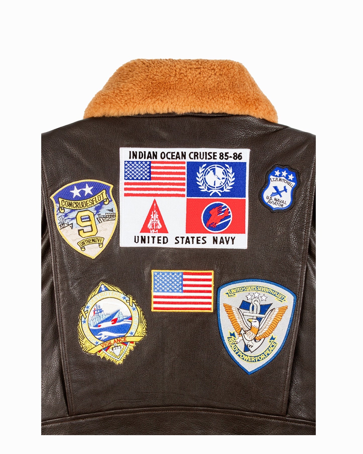 TOP GUN OFFICIAL SIGNATURE SERIES LEATHER JACKET - Rare Leather