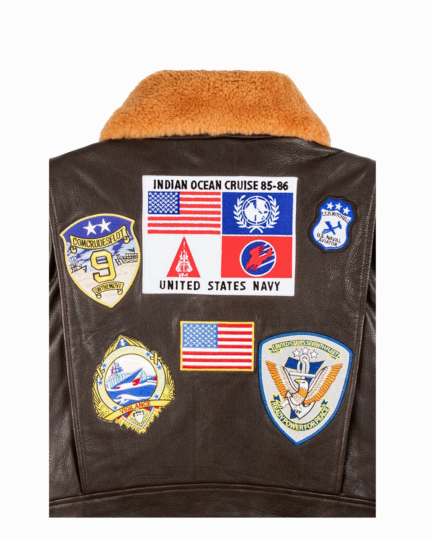 TOP GUN OFFICIAL SIGNATURE SERIES LEATHER JACKET - Rare Leather