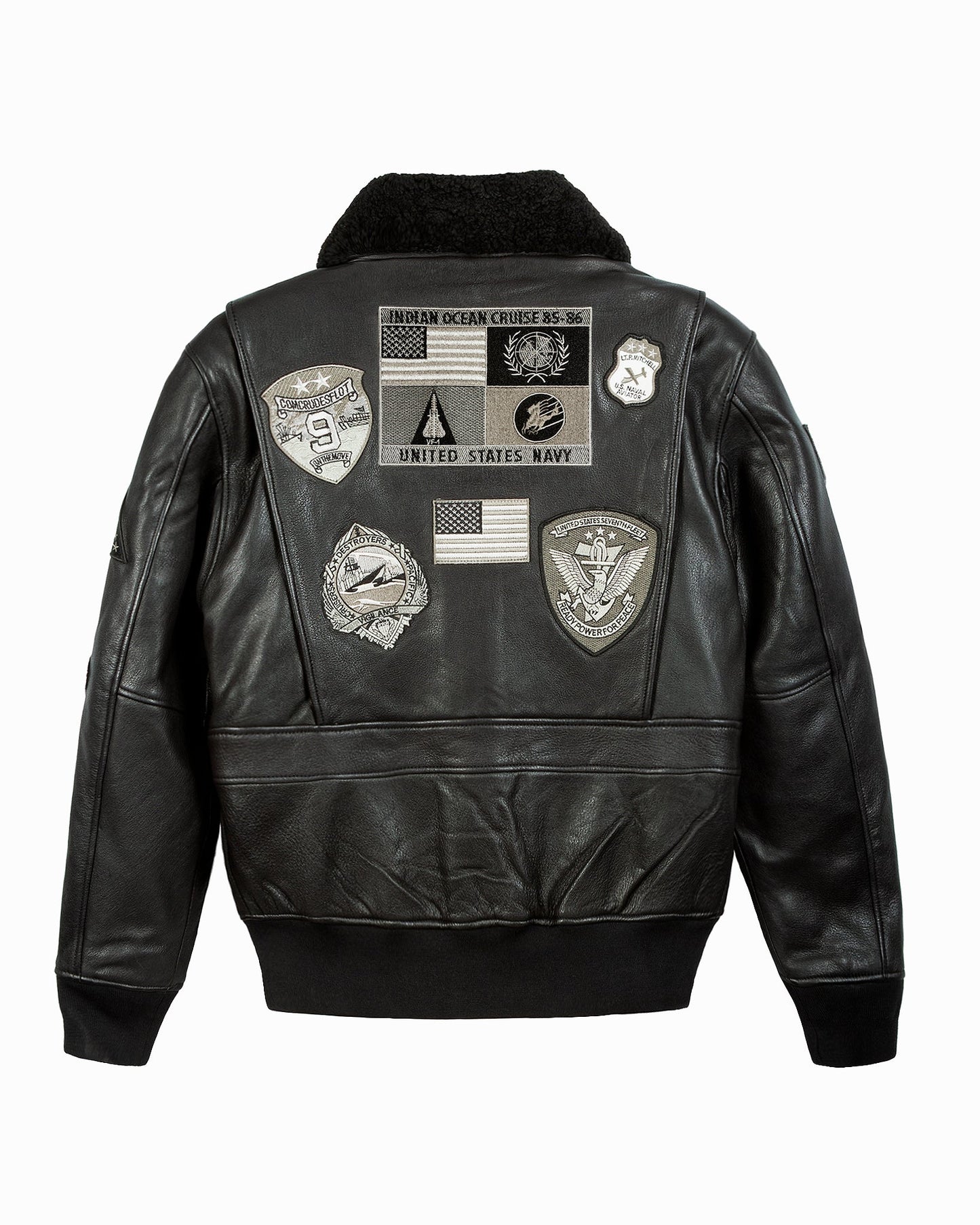 TOP GUN OFFICIAL SIGNATURE SERIES LEATHER JACKET - Rare Leather