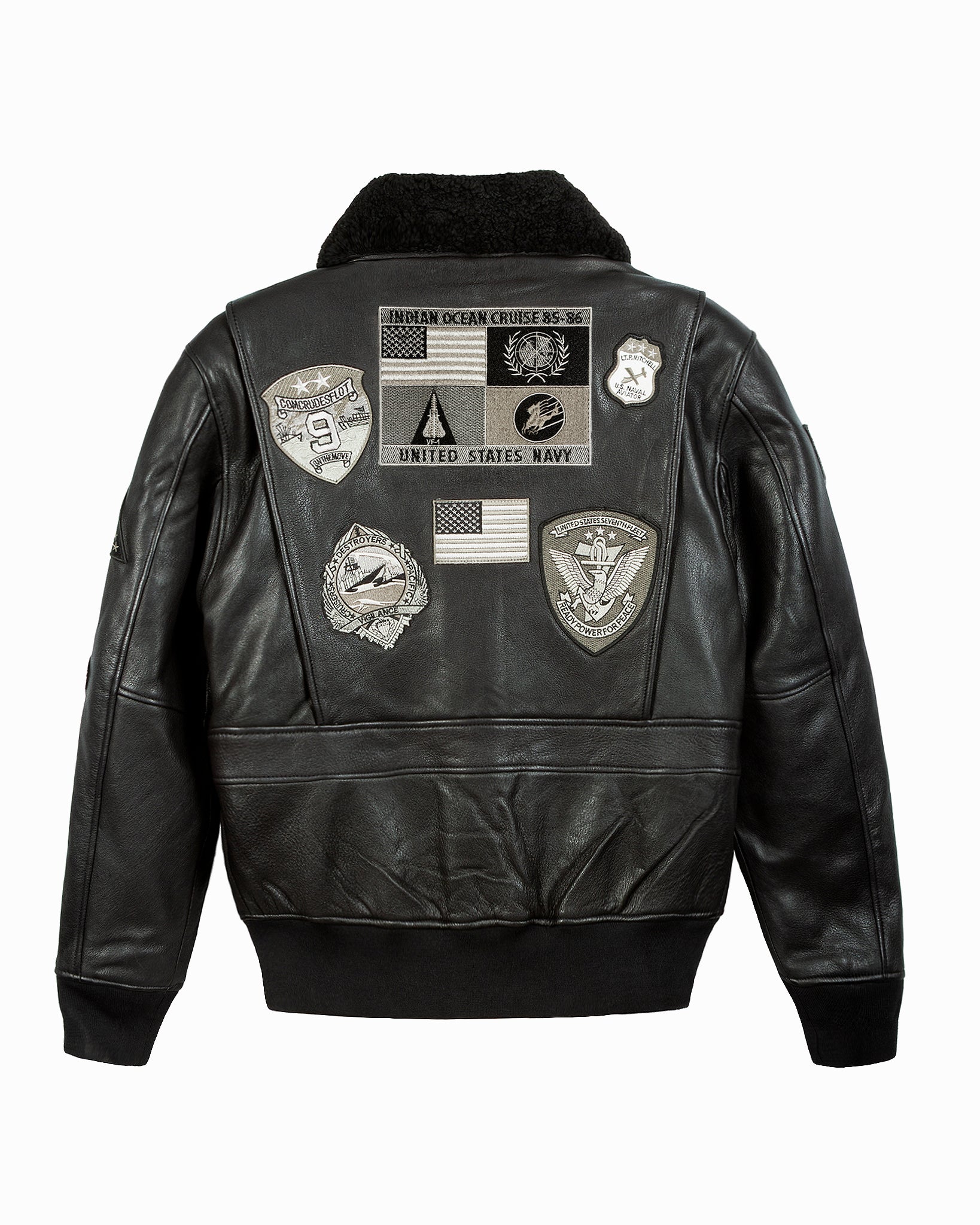 TOP GUN OFFICIAL SIGNATURE SERIES LEATHER JACKET - Rare Leather