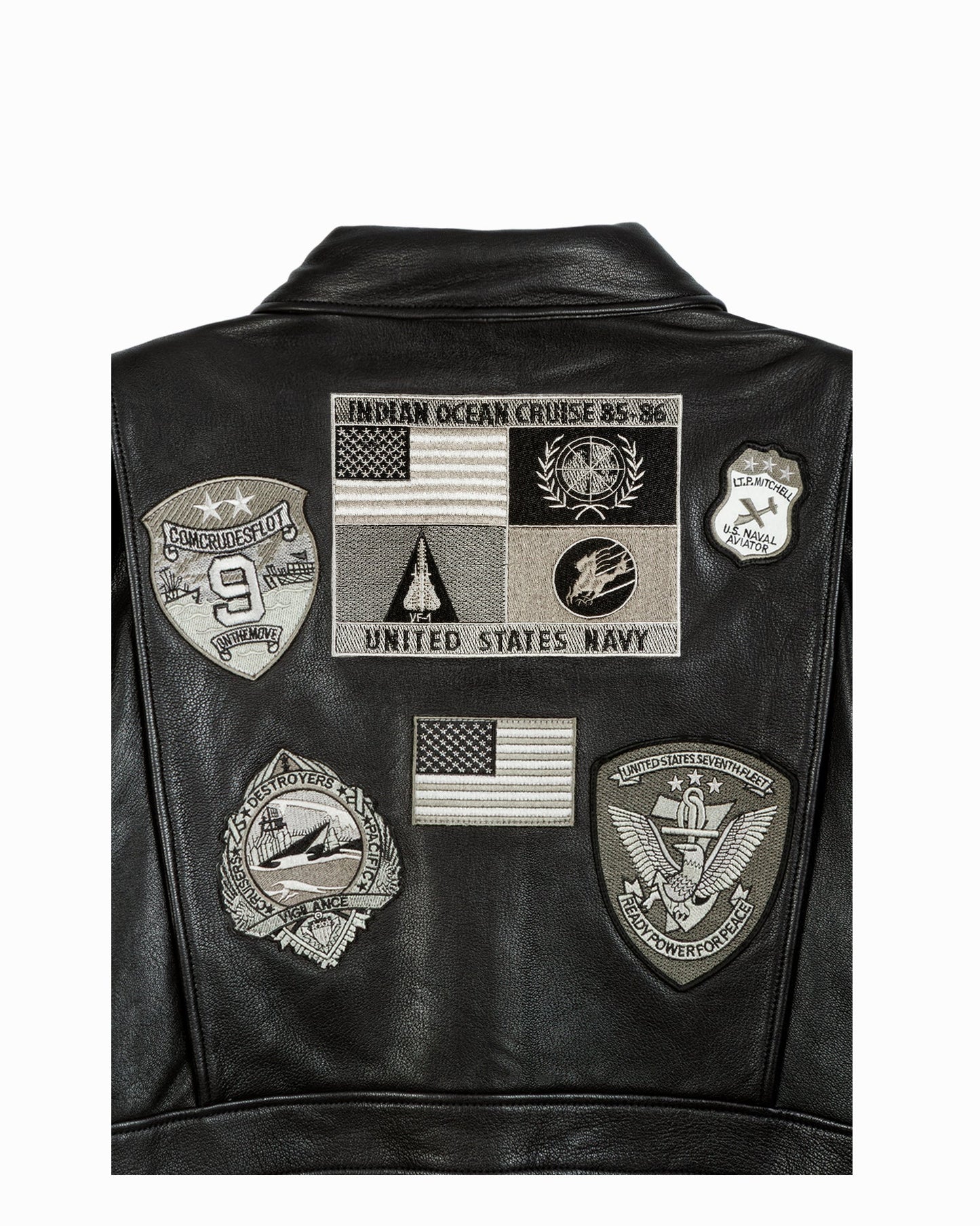 TOP GUN OFFICIAL SIGNATURE SERIES LEATHER JACKET - Rare Leather