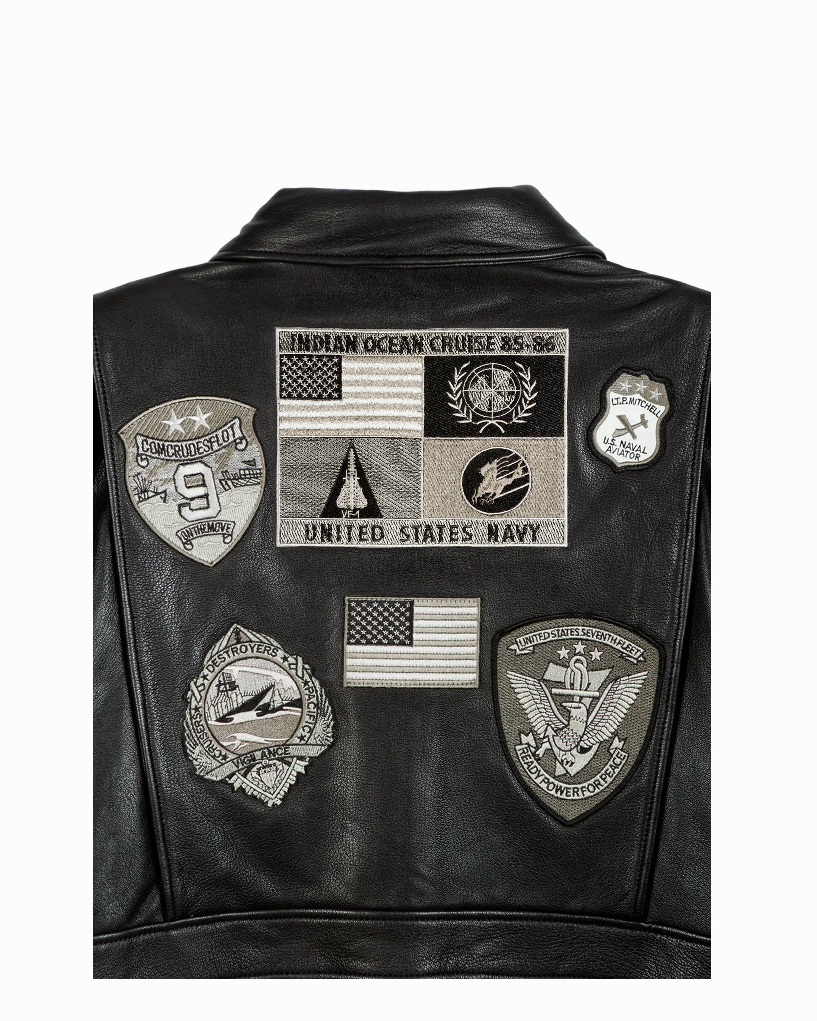 TOP GUN OFFICIAL SIGNATURE SERIES LEATHER JACKET - Rare Leather