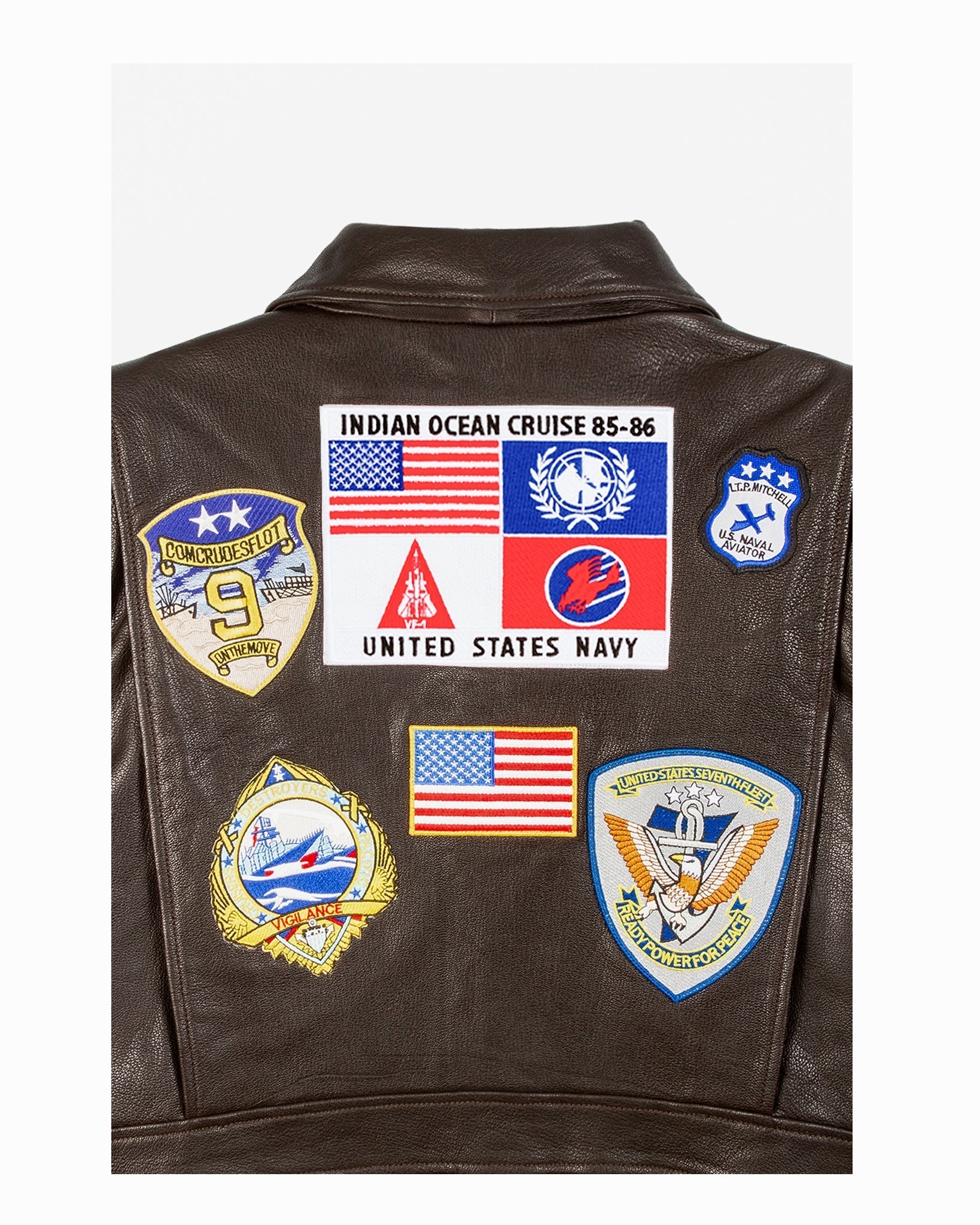 TOP GUN OFFICIAL SIGNATURE SERIES LEATHER JACKET - Rare Leather