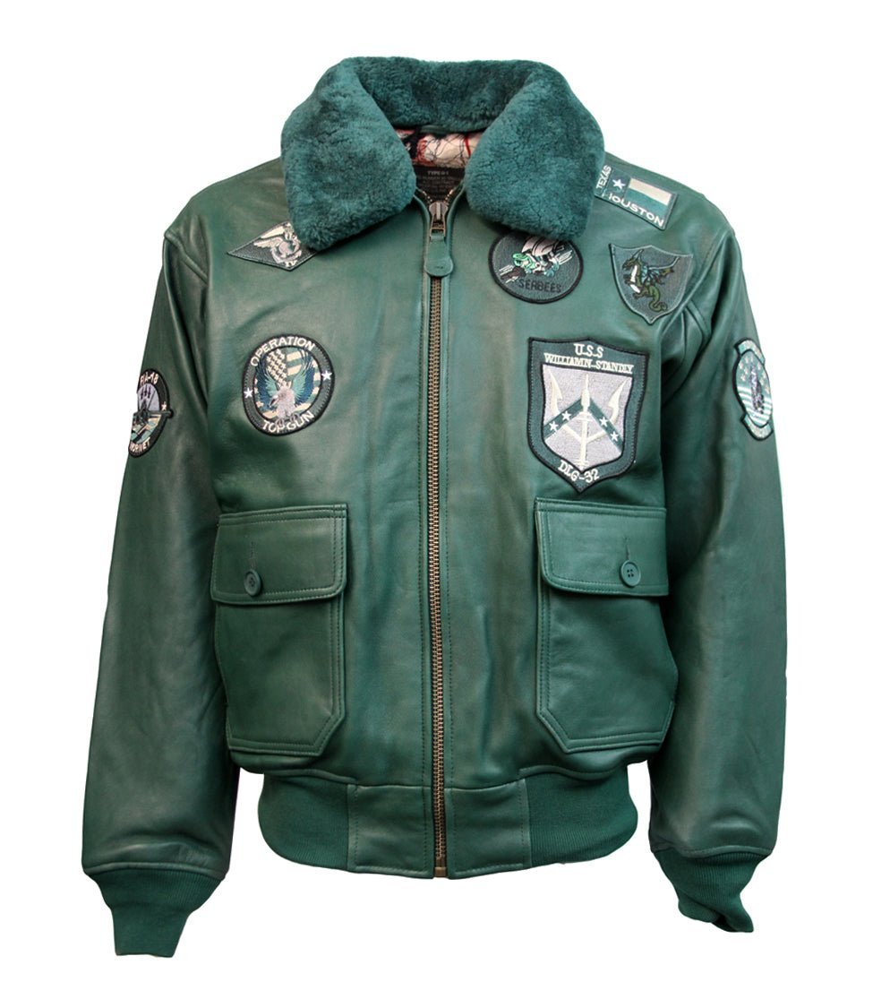 TOP GUN OFFICIAL SIGNATURE SERIES LEATHER JACKET COL - Vox Leather