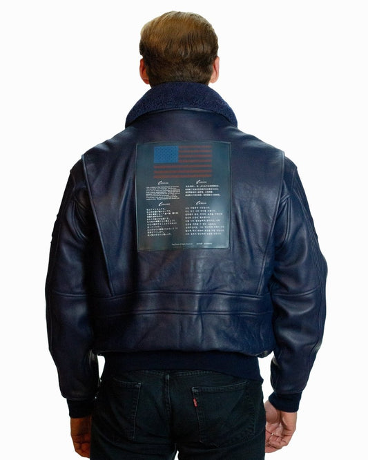 TOP GUN OFFICIAL SIGNATURE SERIES LEATHER JACKET COL - Vox Leather