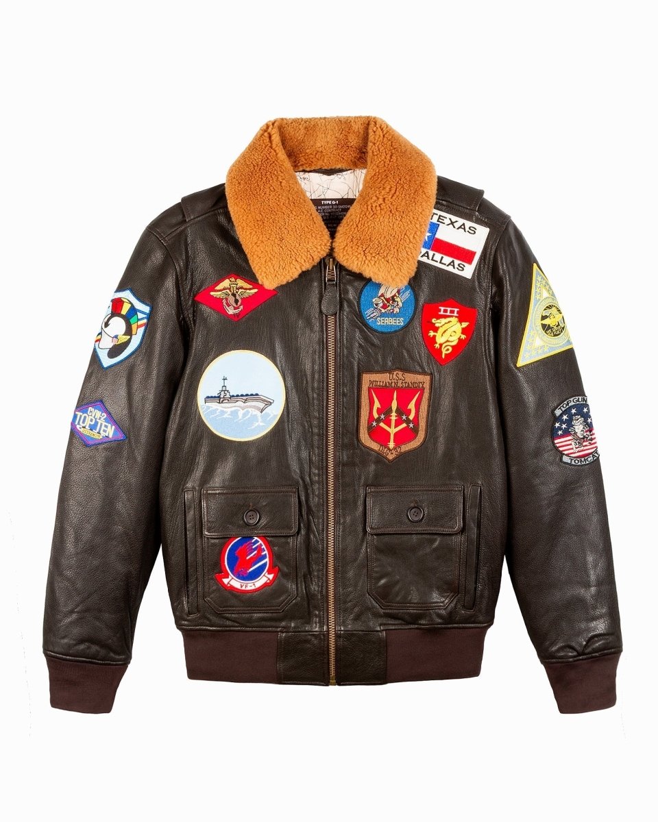 TOP GUN OFFICIAL SIGNATURE SERIES LEATHER JACKET - Vox Leather