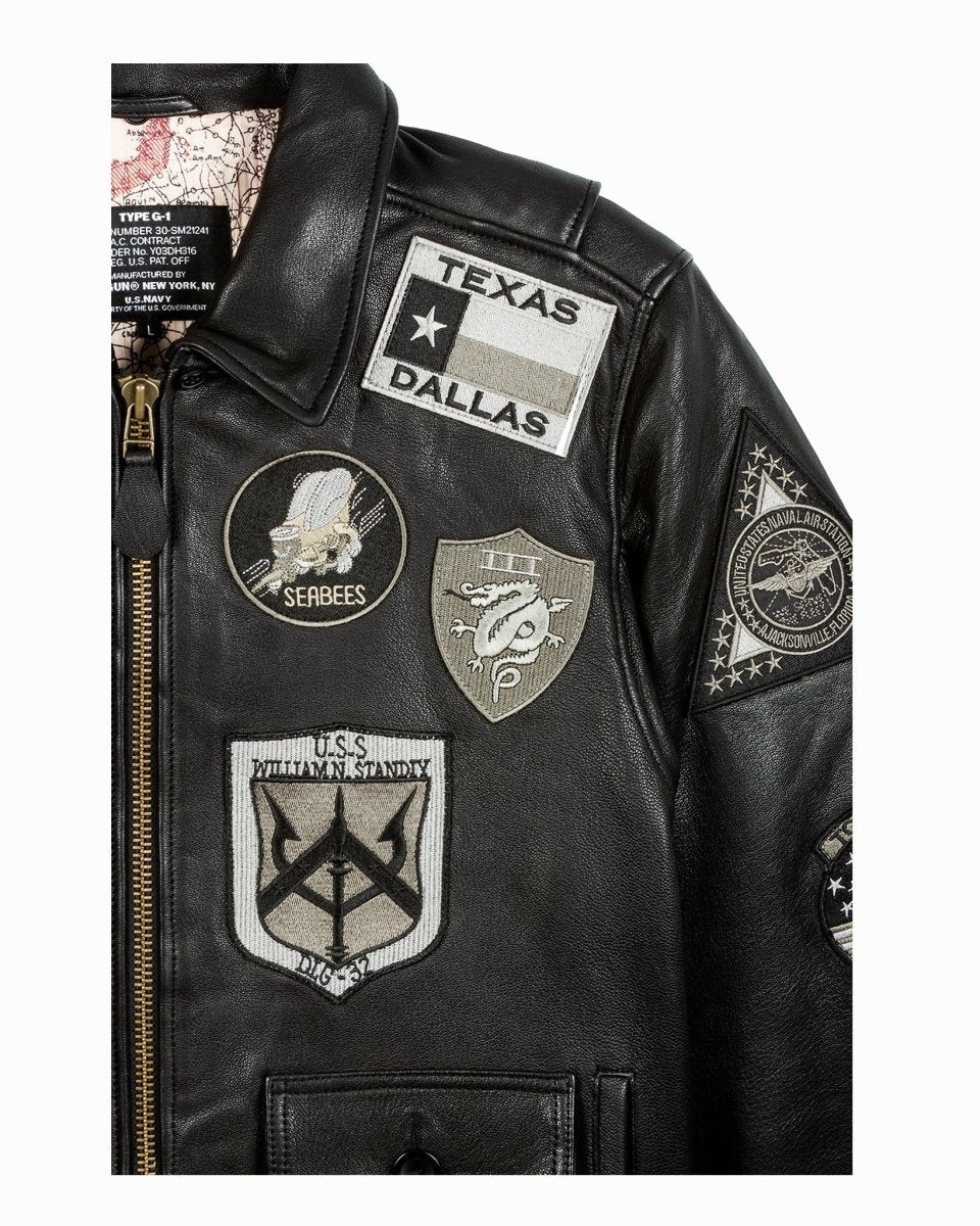 TOP GUN OFFICIAL SIGNATURE SERIES LEATHER JACKET - Vox Leather