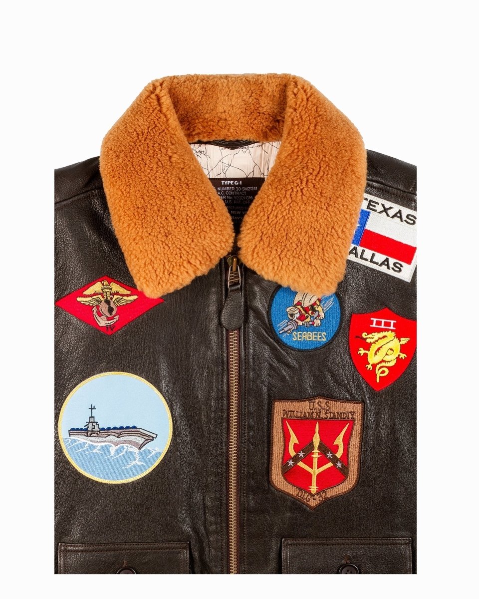 TOP GUN OFFICIAL SIGNATURE SERIES LEATHER JACKET - Vox Leather