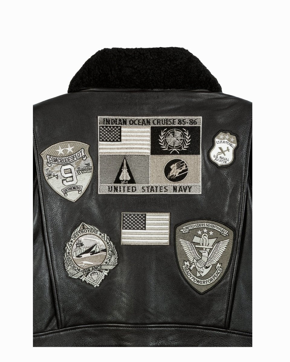 TOP GUN OFFICIAL SIGNATURE SERIES LEATHER JACKET - Vox Leather