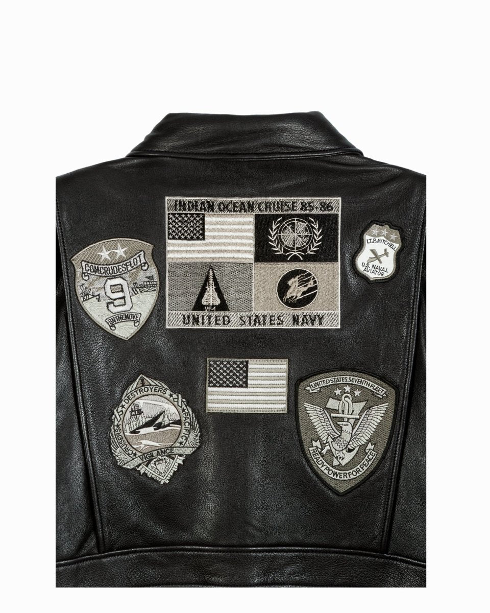 TOP GUN OFFICIAL SIGNATURE SERIES LEATHER JACKET - Vox Leather