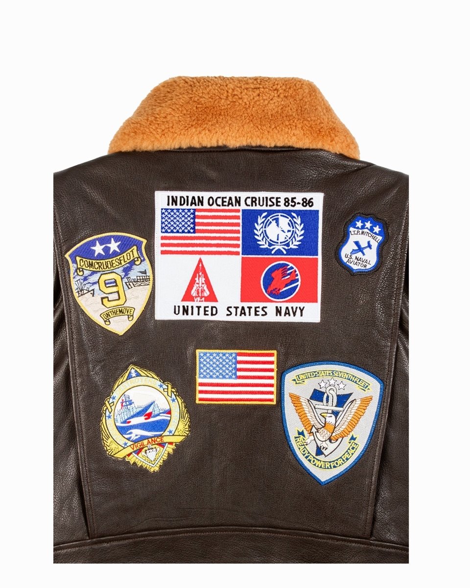 TOP GUN OFFICIAL SIGNATURE SERIES LEATHER JACKET - Vox Leather