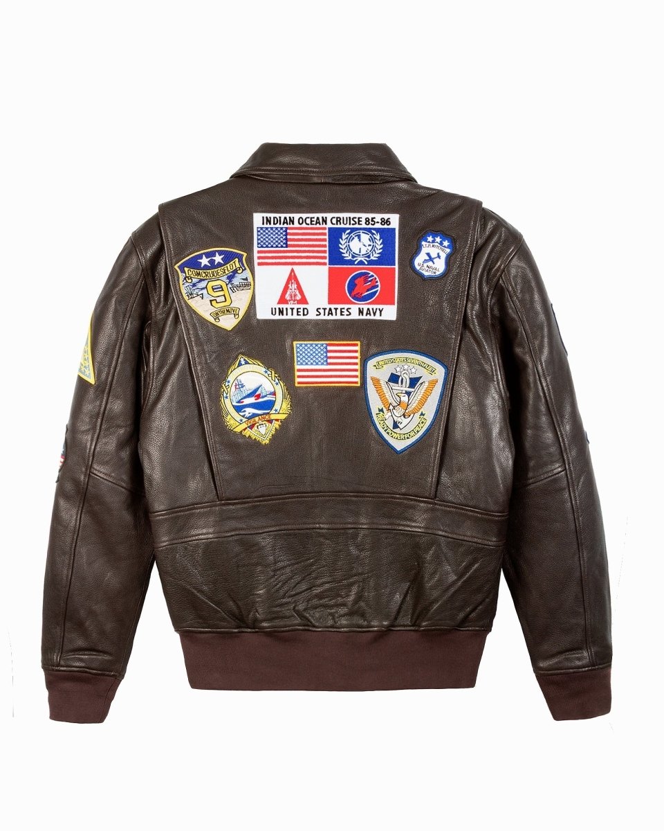 TOP GUN OFFICIAL SIGNATURE SERIES LEATHER JACKET - Vox Leather