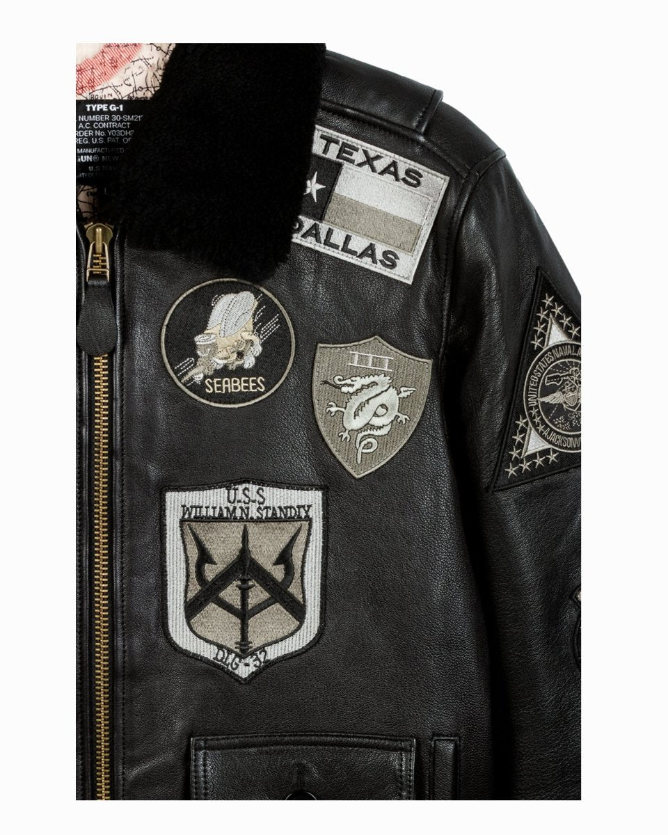 TOP GUN OFFICIAL SIGNATURE SERIES LEATHER JACKET - Vox Leather