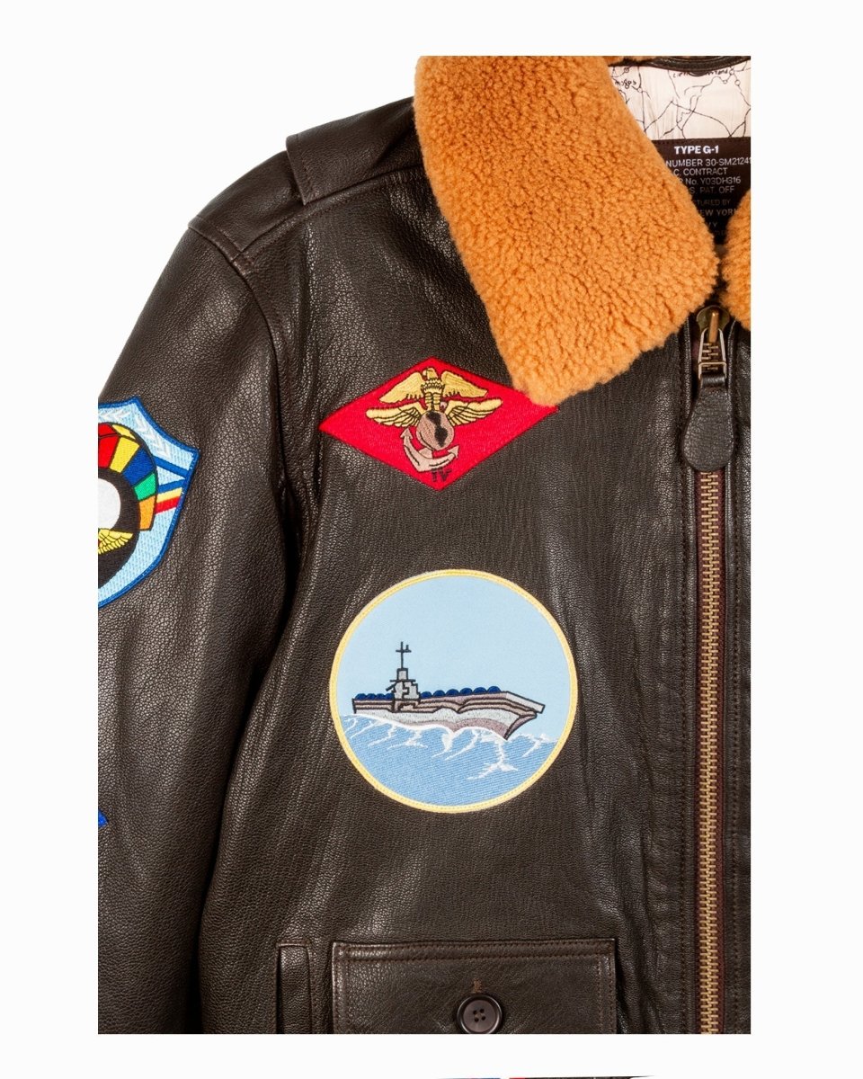 TOP GUN OFFICIAL SIGNATURE SERIES LEATHER JACKET - Vox Leather