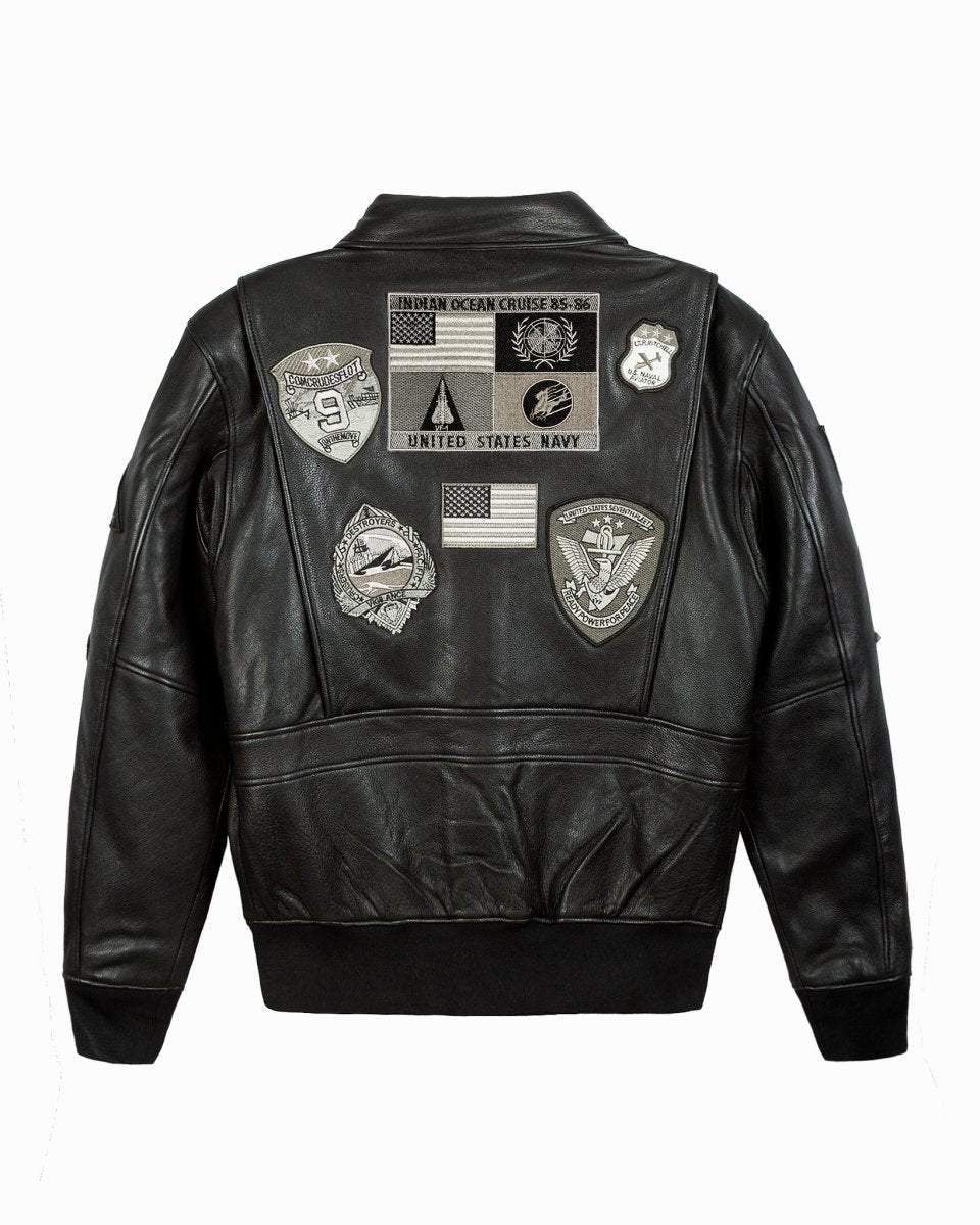 TOP GUN OFFICIAL SIGNATURE SERIES LEATHER JACKET - Vox Leather