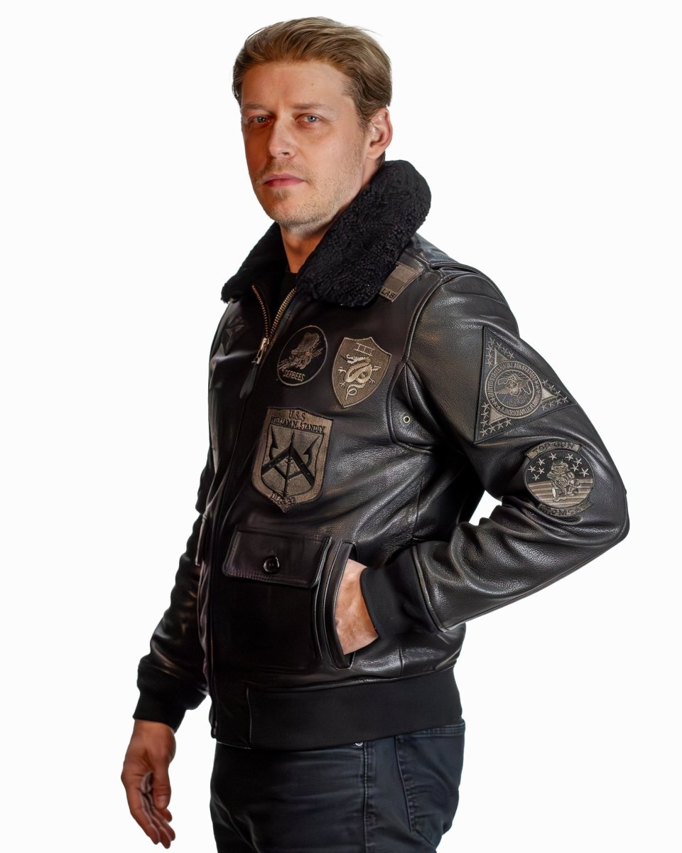 TOP GUN OFFICIAL SIGNATURE SERIES LEATHER JACKET - Vox Leather