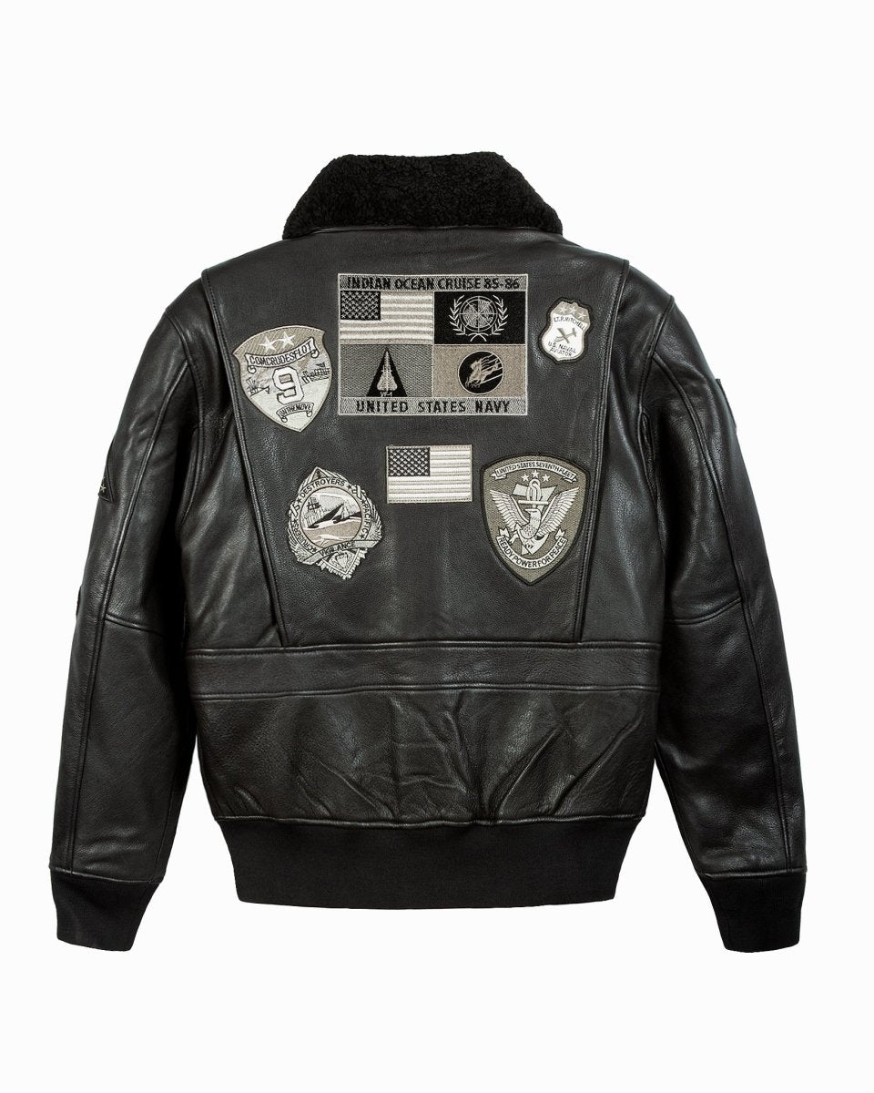 TOP GUN OFFICIAL SIGNATURE SERIES LEATHER JACKET - Vox Leather